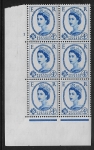 S83  4d crowns wmk. Cyld. 1 no dot perf E/I   mounted mint.