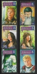 2006 Alderney A267-72 The Once and Future King set of 6 Vals U/M (MNH)