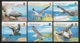2006 Alderney A282-7 Resident Birds (1st Series) Seabirds Set of 6 Vals U/M (MNH)