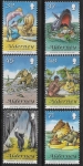 2007 Alderney A322-7 Rudyard Kipling's Just So Stories Set of 6 Vals U/M (MNH)