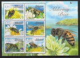 2009 Alderney MSA362 Alderney Bees Mini-Sheet U/M (MNH)
