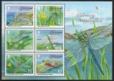 2009 Alderney MSA387 Dragonflies Mini-Sheet U/M (MNH)