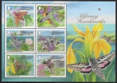 2010 Alderney MSA421 Hawk-moths Mini-Sheet U/M (MNH)