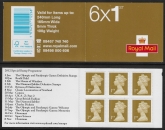 MB8d 6 x 1st  '2012 Calendar' contains U3019  (code 'MSIL' MA11). FSC Logo no printers name Walsall.