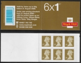 MB4b  6 x 1st Issued 2006 containing sg 2295   with Validity Text added to Back. Walsall