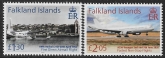 2022 Falkland Islands SG.1507-8 70th Anniv. of 1st Direct Airmail Flight set 2 values U/M (MNH)