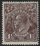 1919  Australia  SG.51  1½d  black-brown  U/M (MNH)