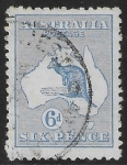 1913  Australia  SG.9   6d ultramarine  used