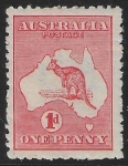 1913  Australia  SG.2e  1d red Die 11a  U/M (MNH)