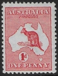 1913  Australia  SG.2  1d red Die 1   mounted mint.