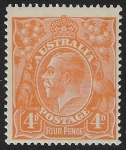 1915  Australia  SG.22 4d orange U/M (MNH).