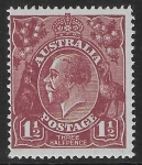 1922  Australia  SG.60  1½d bright red-brown.  U/M (MNH)
