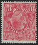 1926  Australia  SG.87w  1½d.  scarlet.  inverted watermark. mounted mint.