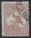 1924  Australia  SG.74  2/- maroon.  used