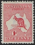1913  Australia  SG.2d  1d red DII mounted mint.