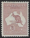 1924  Australia  SG.74  2/- maroon. mounted mint