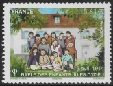 2014 France SG5560 70th Anniv. of Kidnap of Children from Childrens home Ikzieu U/M )MNH)