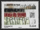 2014 France SG5592 Martyrs of Tulie U/M (MNH)