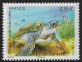 2014 France SG5661 Green Turtle U/M (MNH)