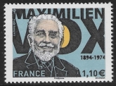 2014 France SG5662 120th Birth Anniv of Mximillian Vox U/M (MNH)