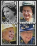 2022 St Helena. SG.1314-7  Platignum Jubilee of HM Queen Elizabeth II. set 4 values U/M (MNH)