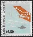 2009  Greenland SG.605 50th Anniv. of Air Greenland Airline.  U/M (MNH)