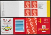 HB10a 4 x 1st (SG.1671) Without diagonal lines. Olympic back.