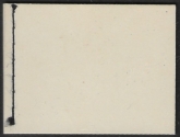 BD6 1/- booklet. cream cover. contains SG.485-487. pale colours. margin at bottom. panes of 4. (cat. value £9000.00)