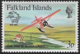 1979 Falkland Islands  -  SG.368w  3p  Wmk crown to right of CA U/M (MNH)