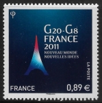 2011 France SG5006 France Presidency of G20-G8 U/M (MNH)