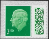 V5010  2nd green M23L MEIL (from booklet) U/M (MNH