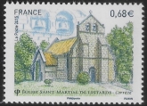 2015 France SG5794 Churches - Saint Martial de Lestards U/M (MNH)