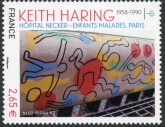 2014 France SG5635 Art - Keith Haring U/M (MNH)