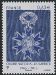 2013 France SG5492 50th Anniv of National Order of Merit U/M (MNH)