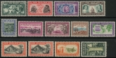 1940 New Zealand SG613-25 KGVI Set of 13 Values U/M (MNH)