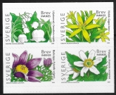 2005 Swedem SG2384-7 Spring Flowers Set of 4 Values U/M (MNH)