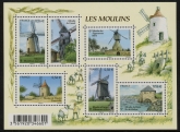2010 France MS.4844 Windmills Mini-Sheet U/M (MNH)