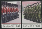 2008 Denmark SG.1519-20 350th Anniv of Royal Life Guards Set of 2 values UM (MNH)
