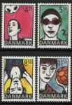 2002 Denmark SG.1282-5 Youth Sports Set of 4 values U/M (MNH)
