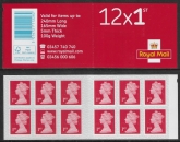 MF9a 12 x 1st brt scarlet  SG.U3029  code 'MTIL' M19L '  SBP L/s.(Walsall) U/M (MNH)