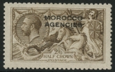 Morocco Agencies - 'British'  SG.51 2s6d yellow-brown.  mounted mint.
