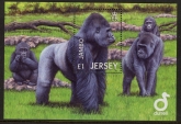 2012 Jersey MS.1693  'Jambo the Gorilla' mini sheet.(face = £1.00) U/M (MNH)