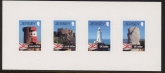 2012 Jersey SG.1658-61 Jersey Landmarks S/Adh.. 4 values.(face = £1.90) U/M (MNH)