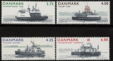 2001 Denmark SG.1249-52. Ferries set 4 values. U/M (MNH)
