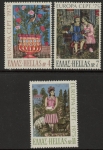 1975 Greece SG.1300-2.  Europa 3 values U/M (MNH)