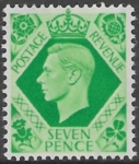SG.471 7d emerald green (1937 dark colours) U/M (MNH)