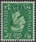 SG.485wi  ½d pale green. inverted wmk.(1941 light  colours) U/M (MNH)
