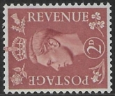 SG.506a  2d pale red-brown. sideways watermark.(1950 New colours) U/M (MNH)