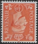 SG.503wi  ½d pale orange. inverted watermark.(1950 New colours) U/M (MNH)