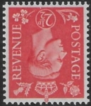 SG.507wi  2½d pale scarlet. inverted watermark.(1950 New colours) U/M (MNH)